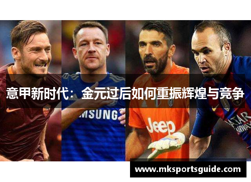 意甲新时代：金元过后如何重振辉煌与竞争
